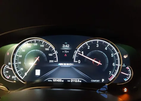 2018 BMW M550I xDrive z USA, uszkodzony, nr VIN WBAJB9C58JB035950